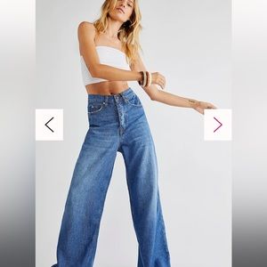 free people slouchy jeans